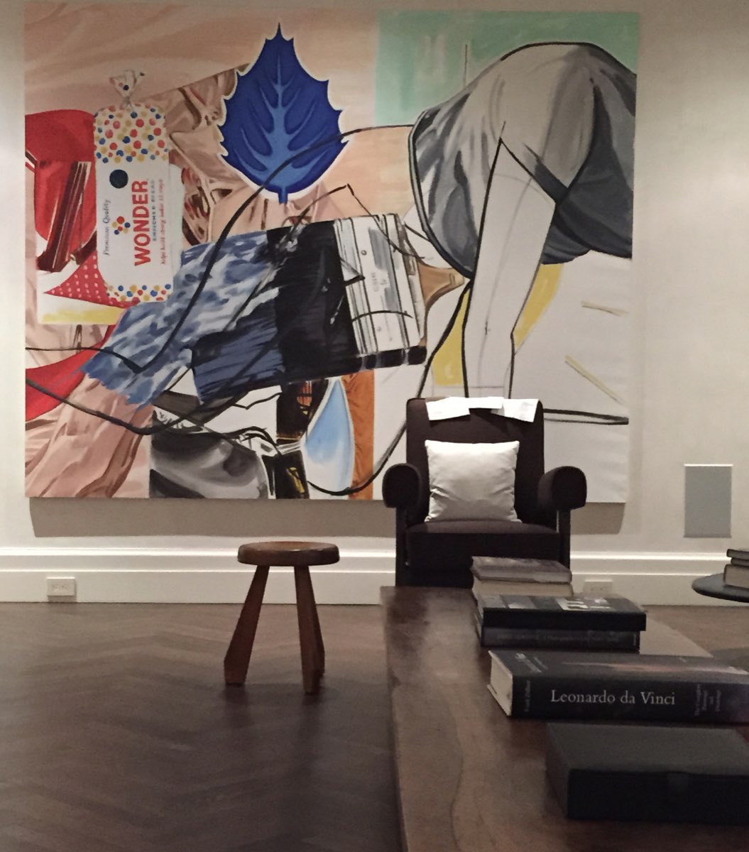 David Salle, Upper East NYC