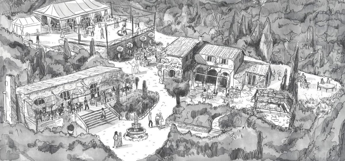 Conceptual sketch, Italy